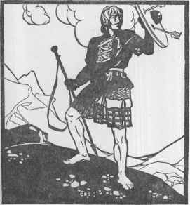 A warrior of Scotland
